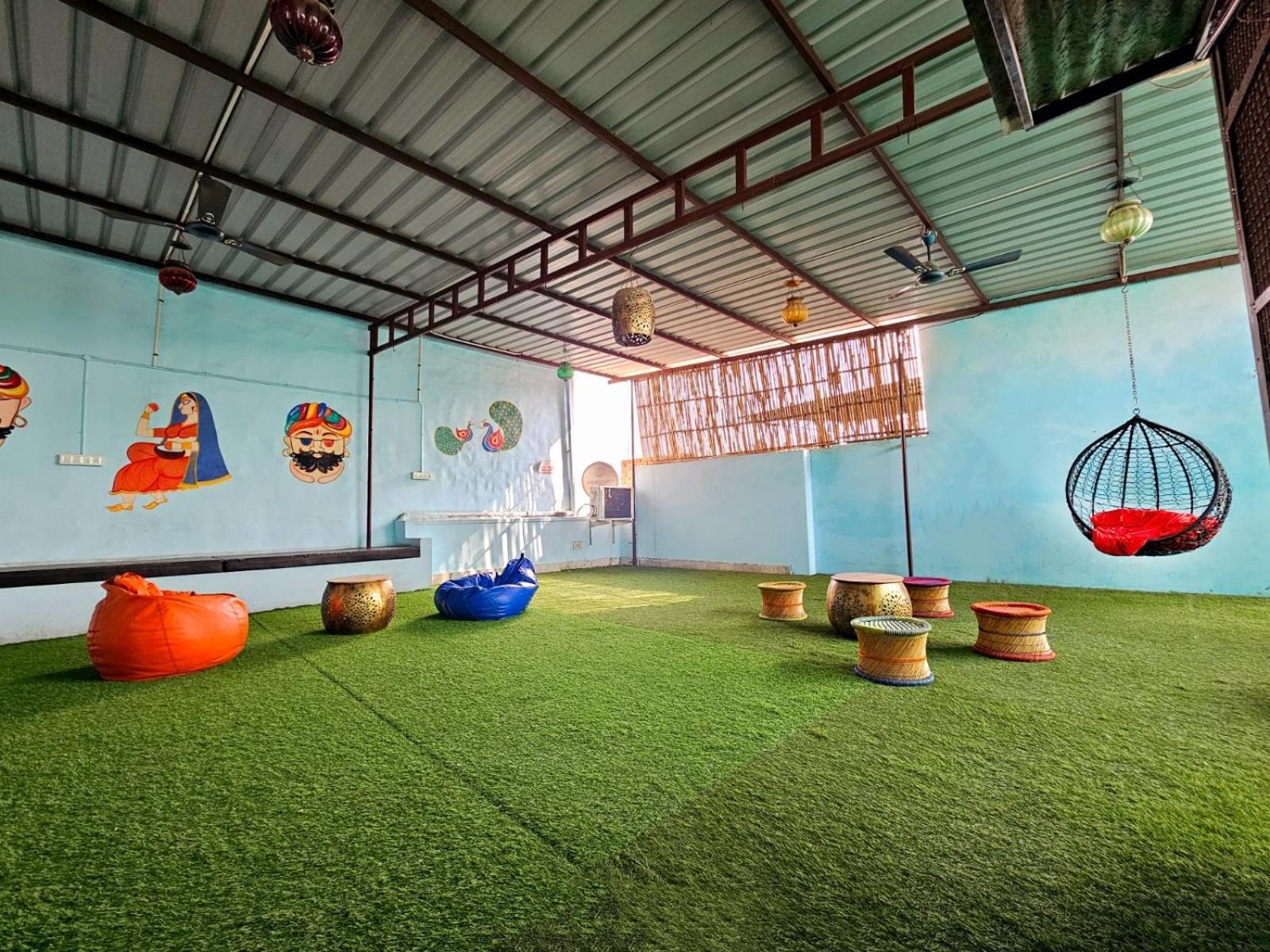 조드푸르 Santkripa Backpackers 400 Mtr From Railway Station 호스텔 외부 사진